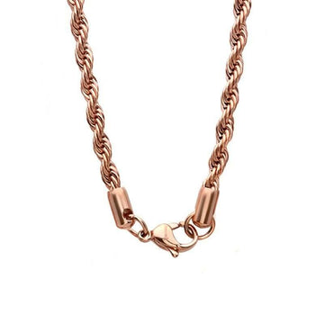 Rose Gold Rope Chain